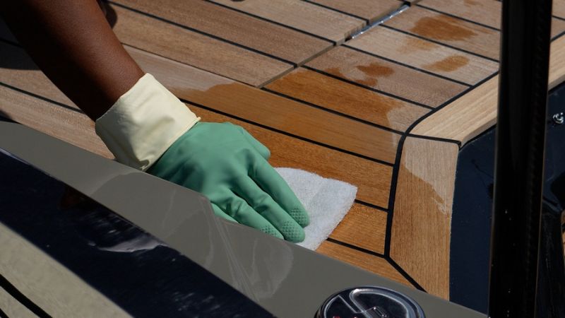 cleaning your boat