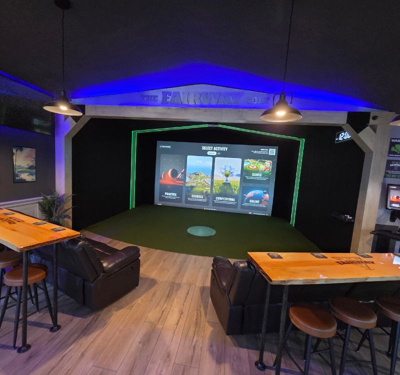 golf simulator belleville
